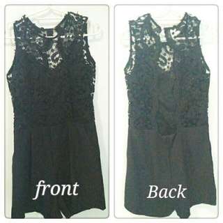 BSALE each item IDR 50.000 backless Black Jumpsuut
