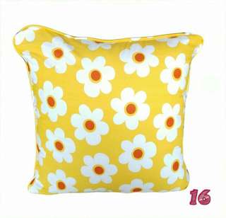 Sarung bantal + bantal sofa