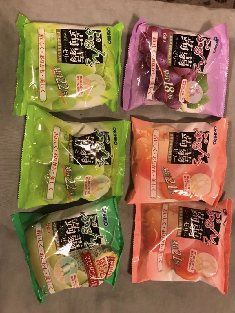 日本必带 orihiro 果冻 蒟蒻 不沾手 超好吃 低热量