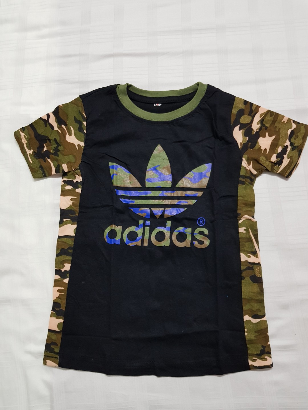 boys adidas camo t shirt