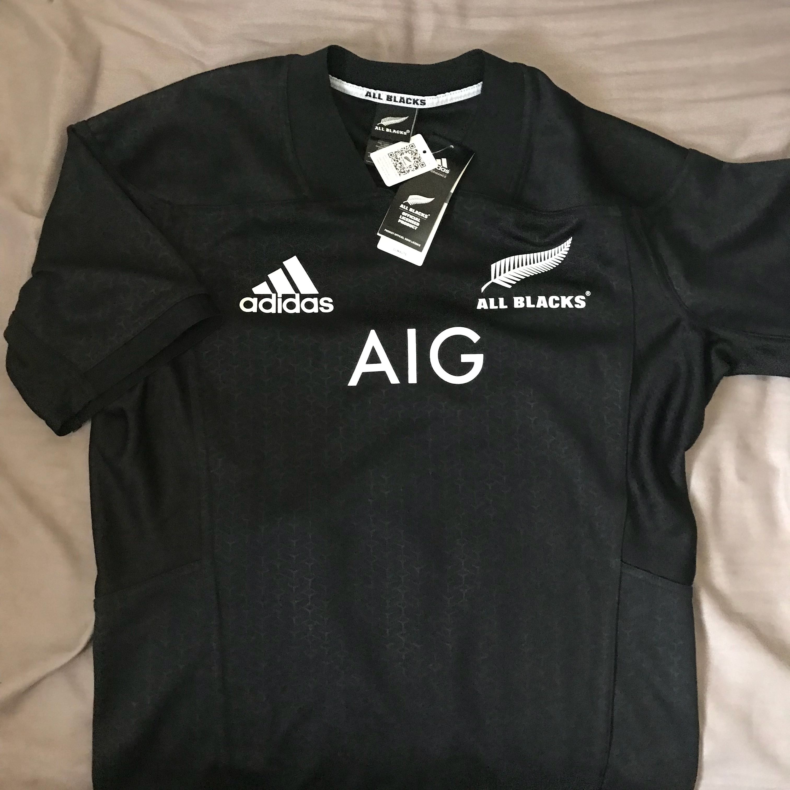 adidas all black jersey