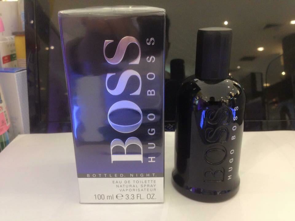 boss bottled night parfum