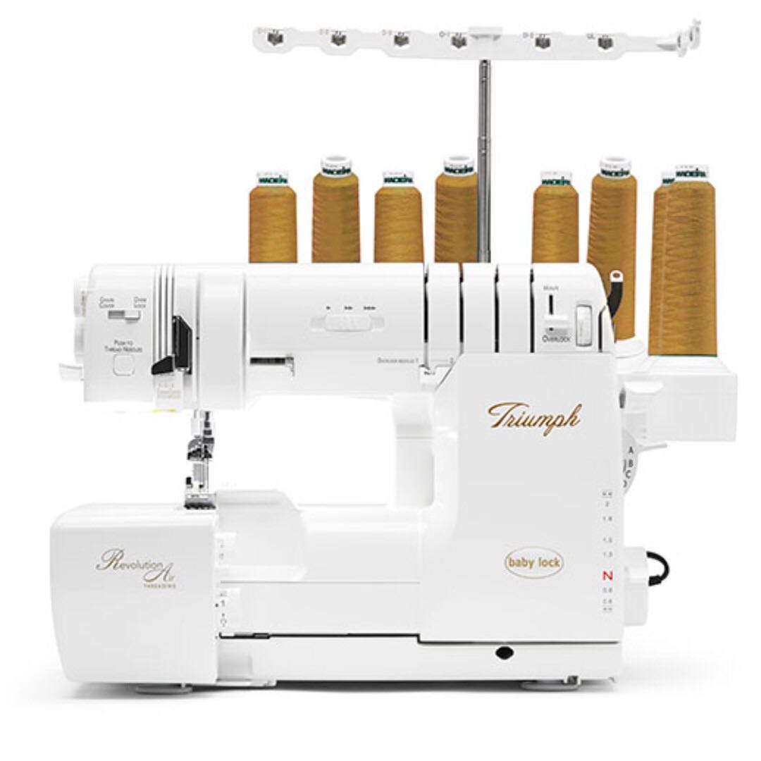 Babylock Gloria (Automatic Serger + Coverstitch + AutoNeedle Threading), Hobbies & Toys