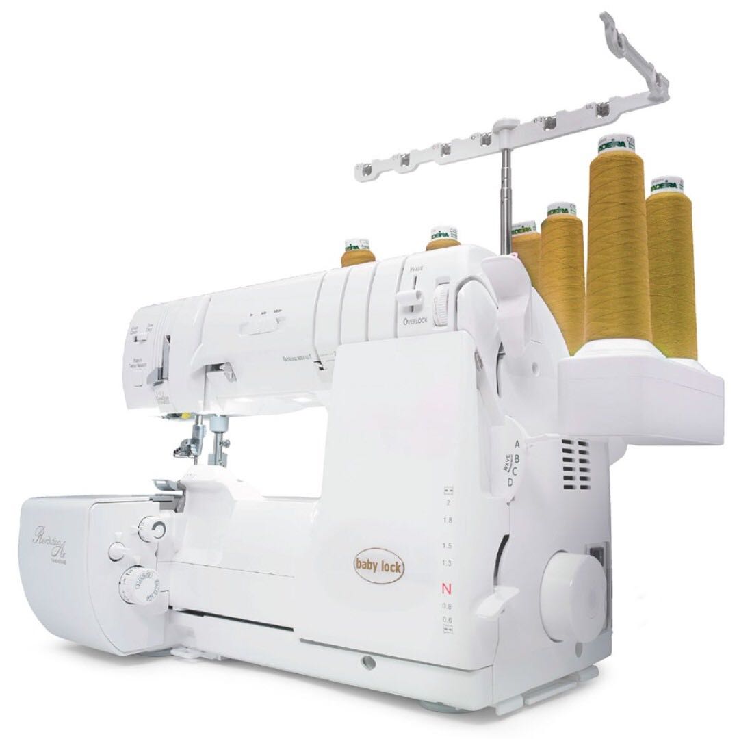 Babylock Gloria (Automatic Serger + Coverstitch + AutoNeedle Threading), Hobbies & Toys