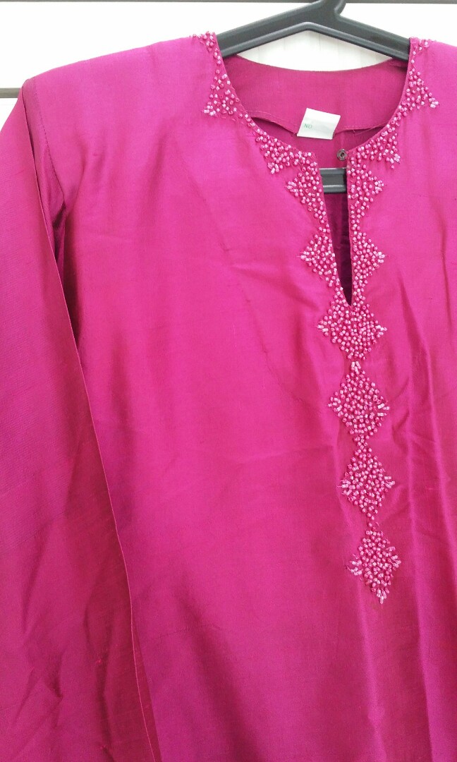 Baju Kurung Pesak Johor Muslimah Fashion Dresses On Carousell