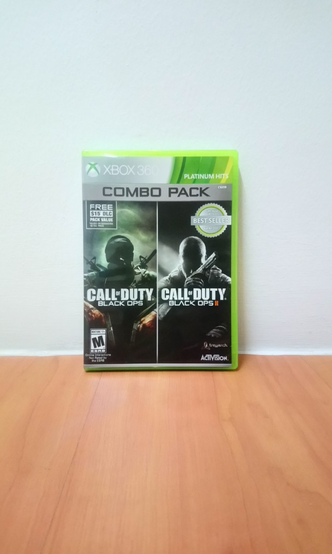 call of duty black ops combo pack xbox 360