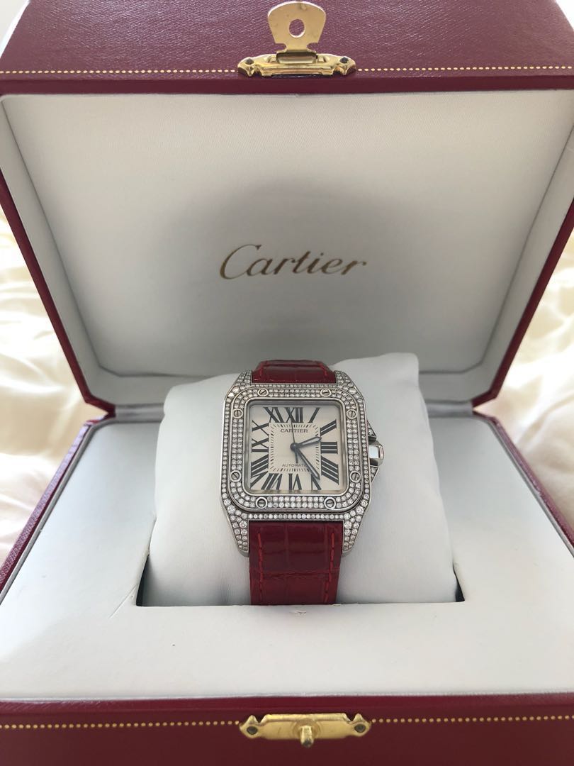 cartier red strap