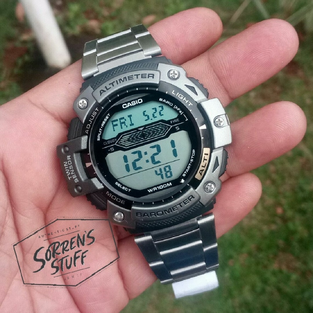 casio watch original sgw 300hd
