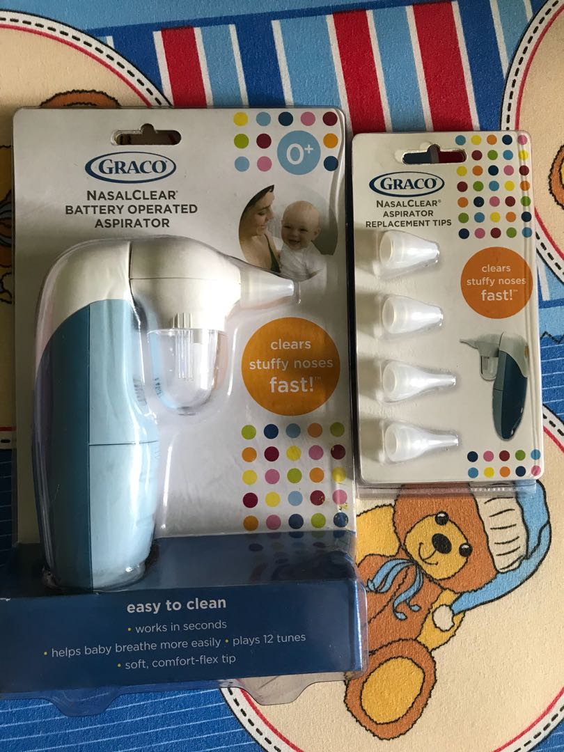 graco nasal aspirator tips