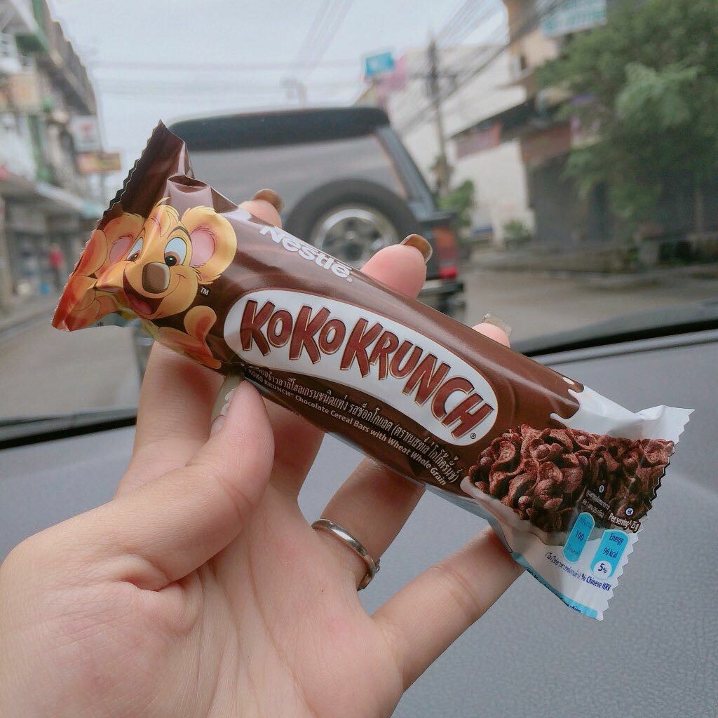 HALAL Koko Krunch Chocolate Cereal Bar 6 bars with Wheat whole Grain