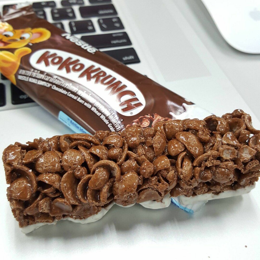 HALAL Koko Krunch Chocolate Cereal Bar 6 bars with Wheat whole Grain