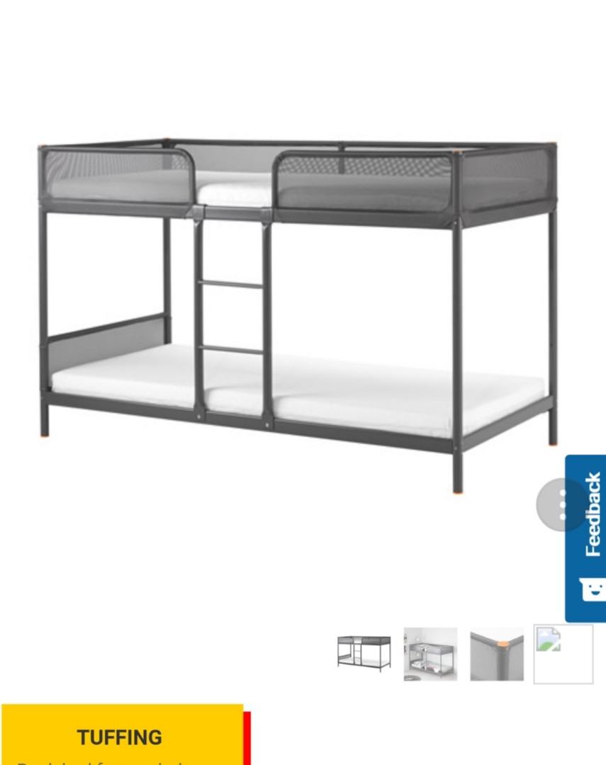 Ikea Bunk Bed, Furniture & Home Living, Furniture, Bed Frames
