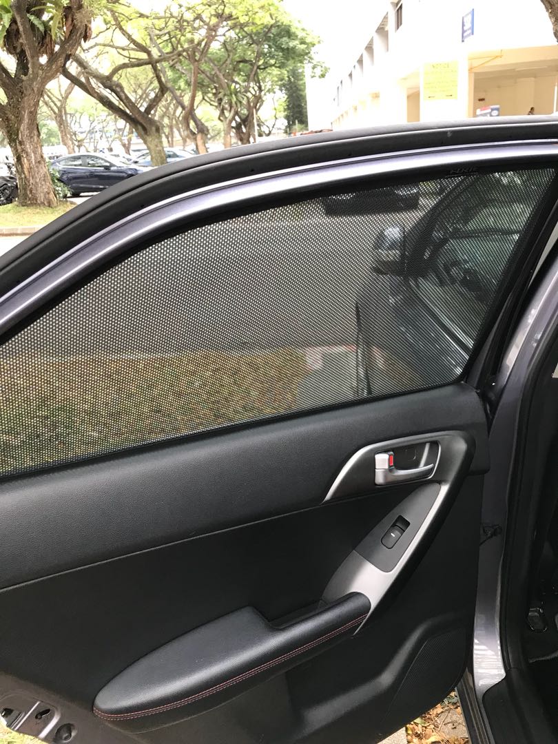 KIA Cerato Forte 2010 model fitted window shades, Car Accessories on