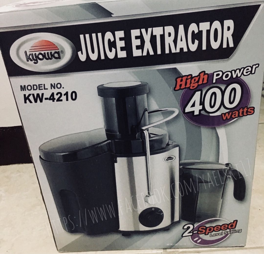 Kyowa Juicer Extractor KW4210, TV & Home Appliances, Kitchen