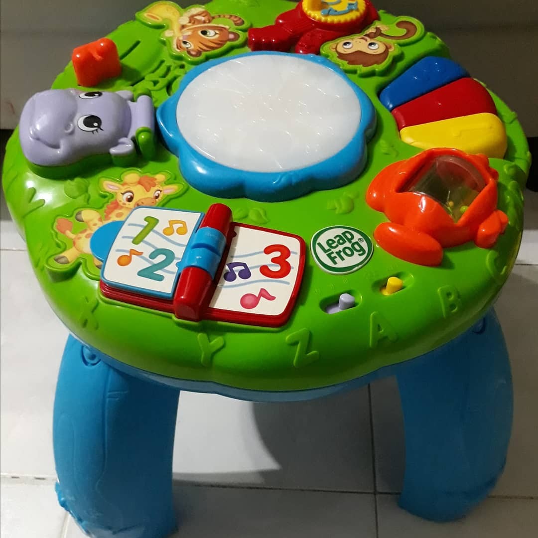 leapfrog activity table animal adventure