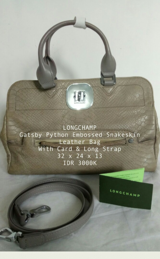 longchamp python