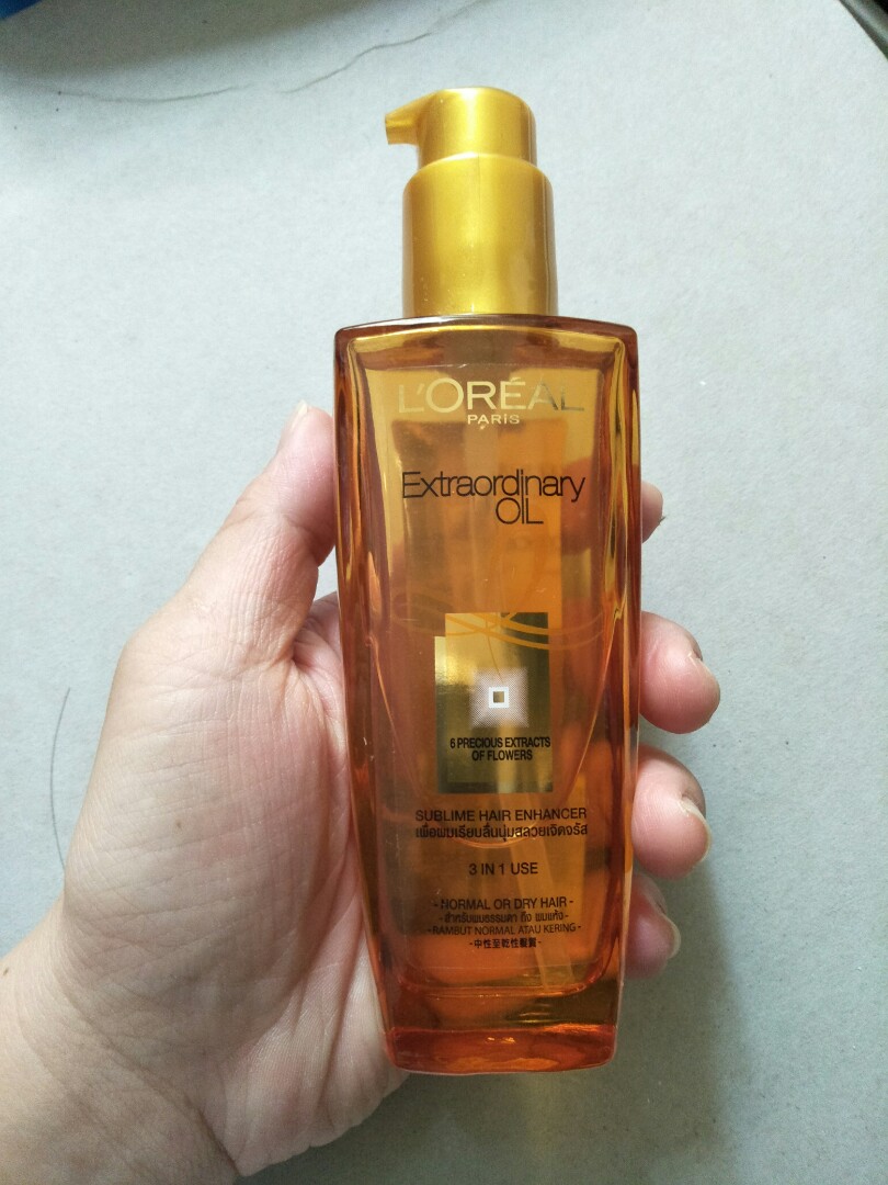 Loreal extraordinary oil, Beauty & Personal Care, Hair on Carousell