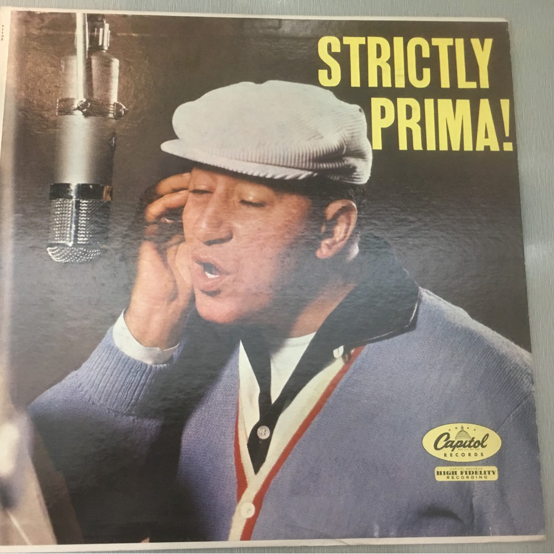 Louis Prima - Strictly Prima! - MONO - vinyl record album LP