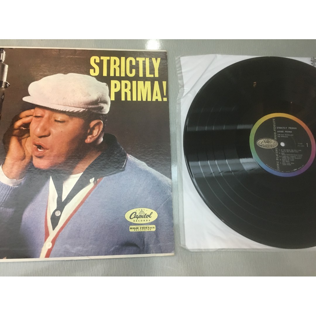 Louis Prima - Strictly Prima! - MONO - vinyl record album LP