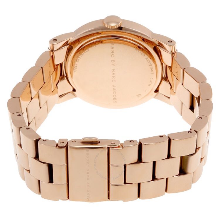 Marc jacobs rose new arrivals gold ladies watch