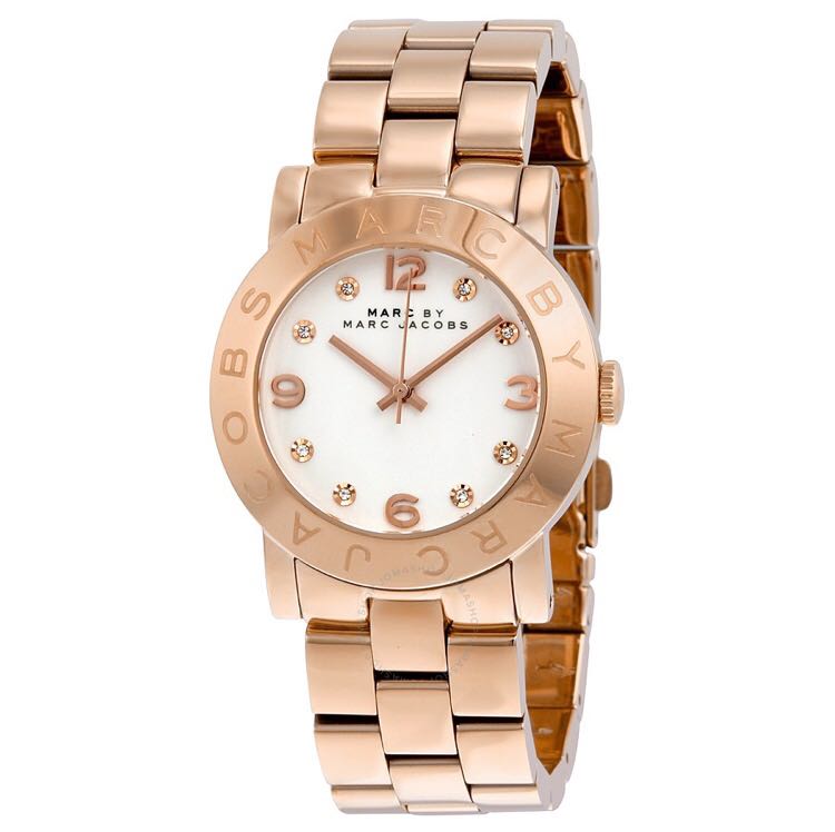 Marc jacobs rose gold ladies watch outlet