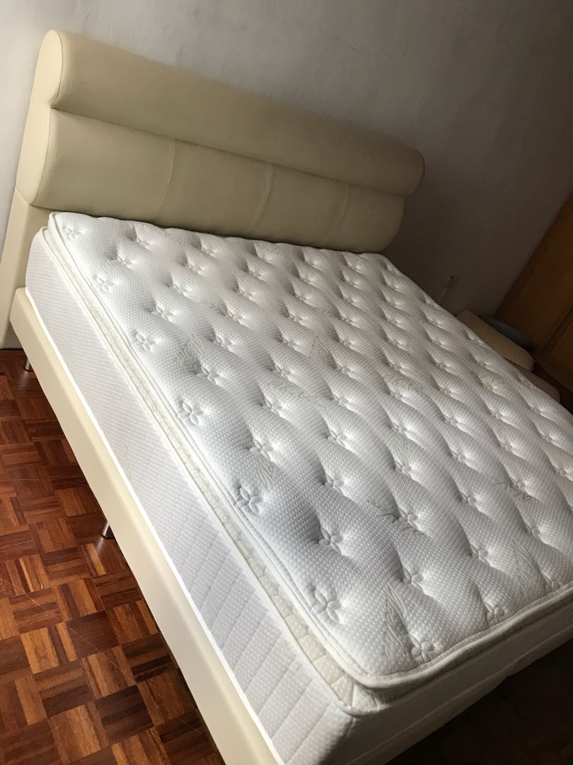 Maxcoil King Size Spinal Care Mattress And Bed Furniture Beds
