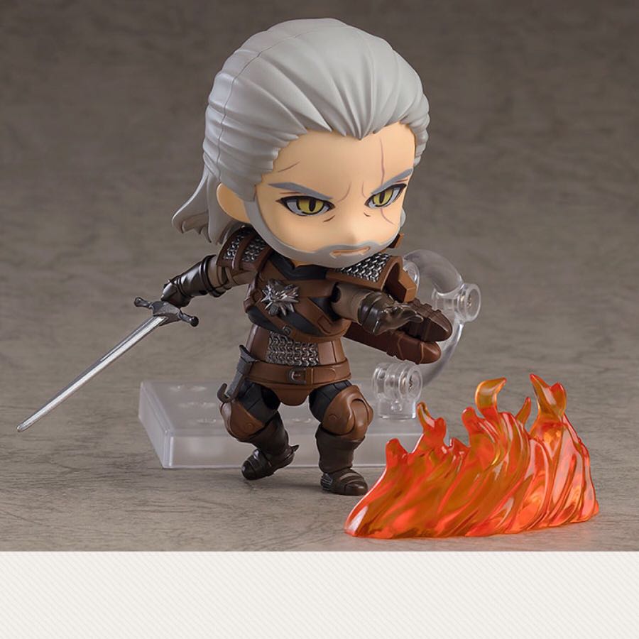 The Witcher 3 Wild Hunt ~ GERALT ~ 3 9//10/" Nendoroid Figure by Good Smile 2018
