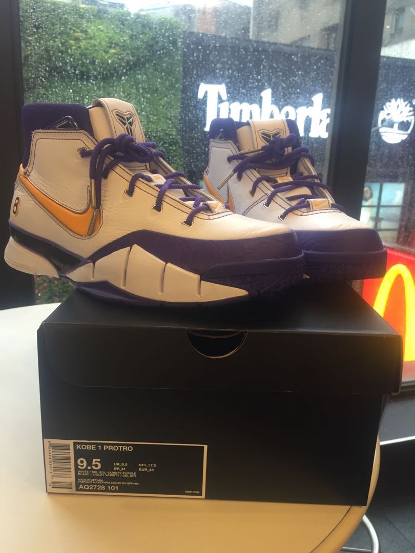 Nike Zoom Kobe 1 Protro US9.5 台灣公司貨