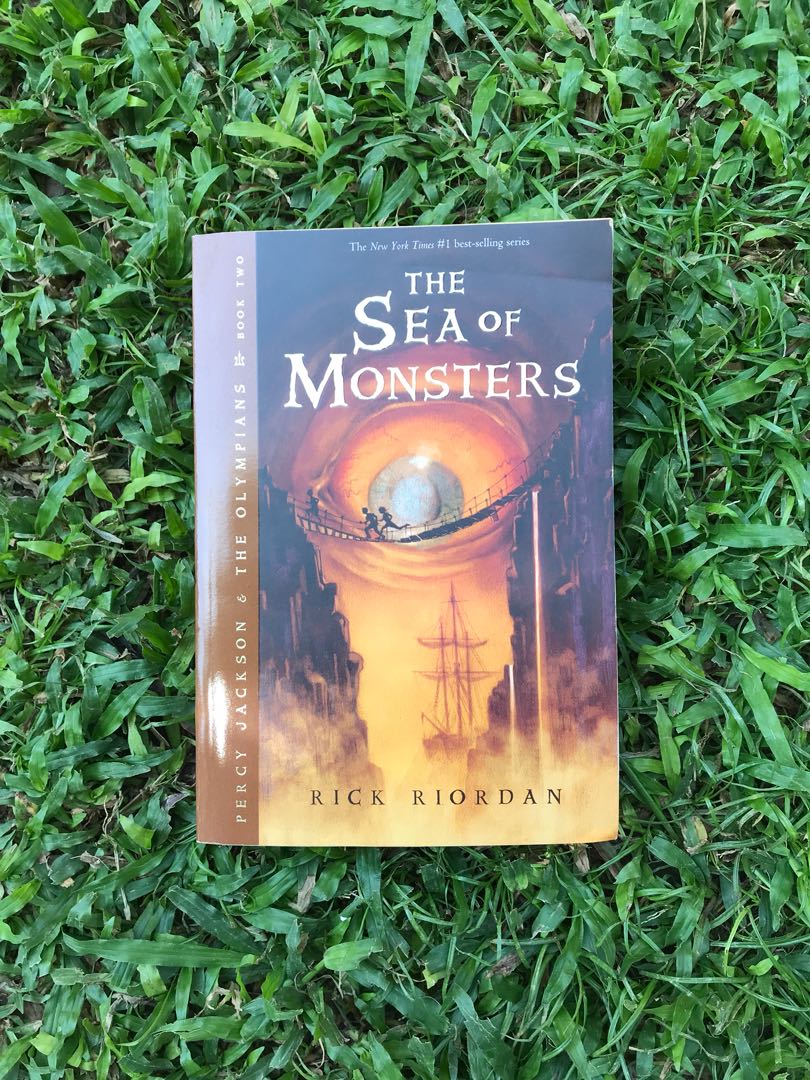 pre loved book percy jackson sea of monsters books books on carousell sea of monsters book