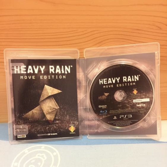 Ps3 Heavy Rain Move Edition 中英文合版 遊戲機 遊戲機遊戲 Playstation Carousell