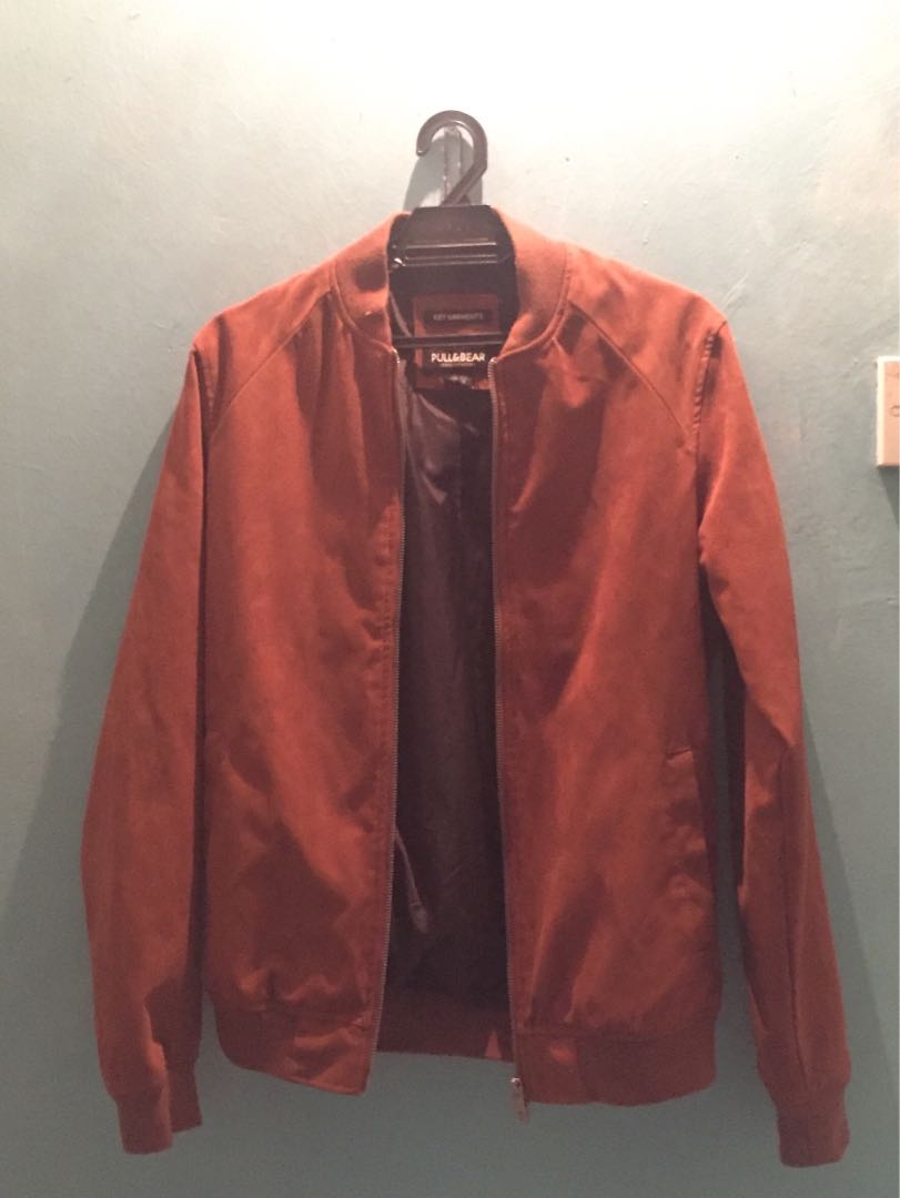 Pull & Bear Leather Jacket (Category: Coats, Jackets and Outerwear) located in Ampang. Submitted by mumu.artefacts (Listing ID 165060545, Image 1). Description: Leather Jacket by Pull & Bear for formal and casual events. Rarely used item .
