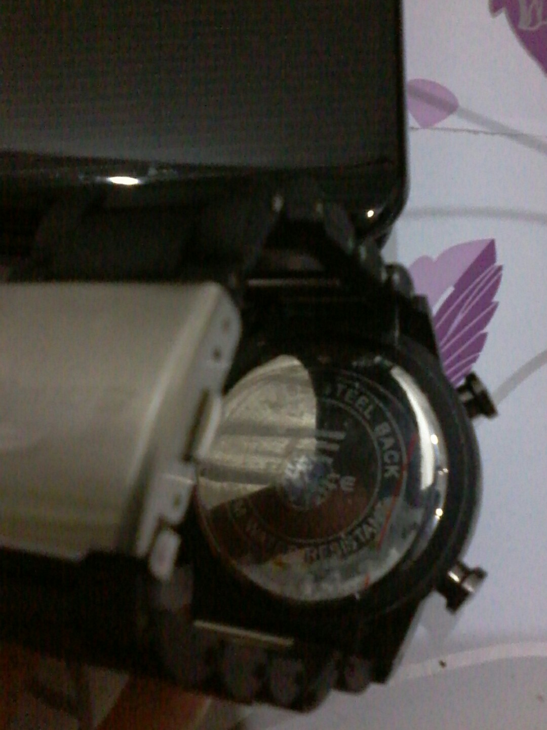 Steel back 3atm best sale water resistant stainless