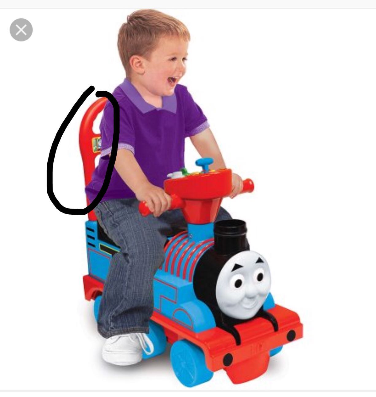 thomas the train ride on toy