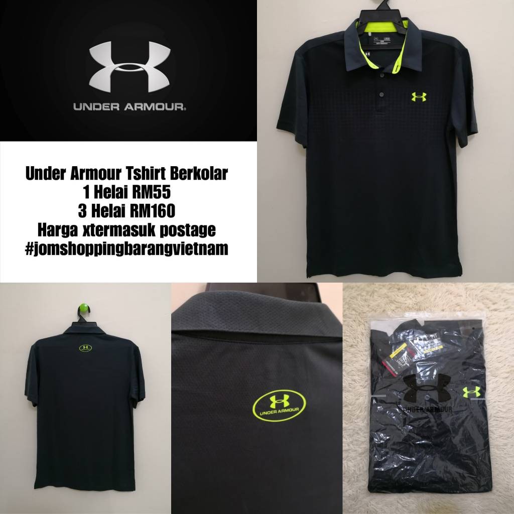 under armour golf shirts 2018