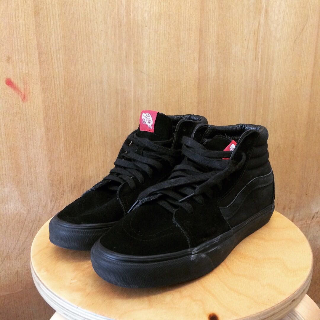 sk8 hi full black