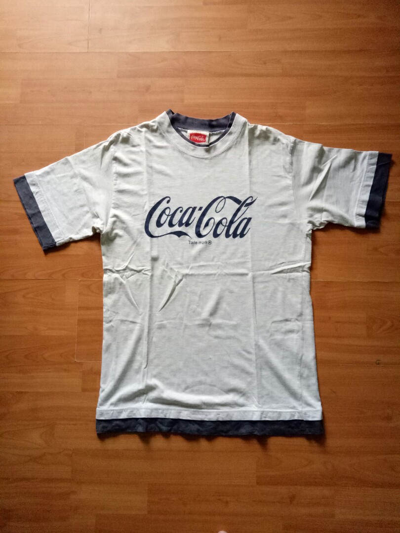 Vintage Coca-Cola T-shirt, Fesyen Pria 