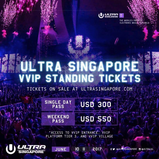 Vvip Tier 2 Weekend Ultra Tickets Entertainment Events Concerts On Carousell