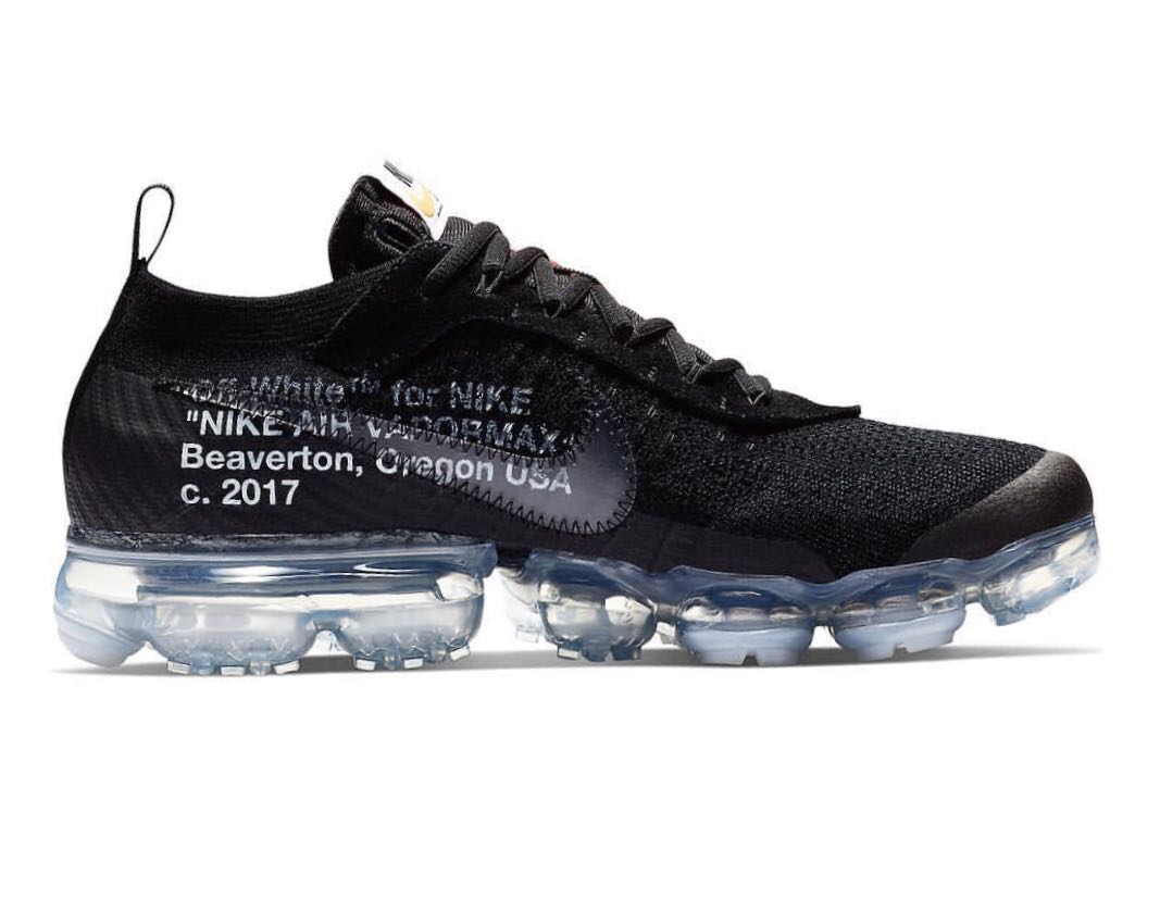 Off White X Vapormax Uk 6.5 With End Receipt Bump