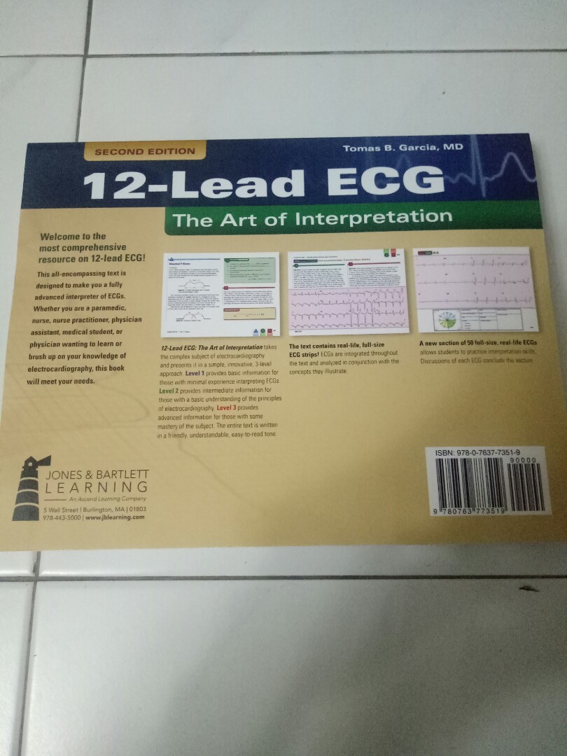 12 Lead Ecg The Art Of Interpretation 2nd Edition Pdf لم يسبق له