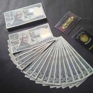 Uang lama 50 ribu soeharto