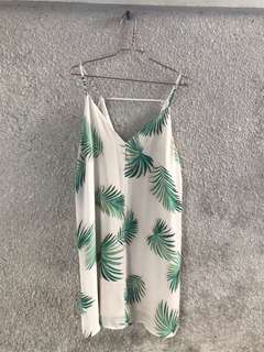 Palm leaves dress