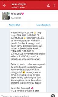 Tq again carousel😁😁😁