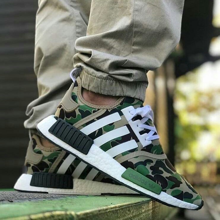 ADIDAS NMD R1 X GREEN CAMO BAPE, Olshop Fashion, Olshop ADIDAS NMD R1 X GREEN CAMO BAPE, Olshop Fashion, Olshop