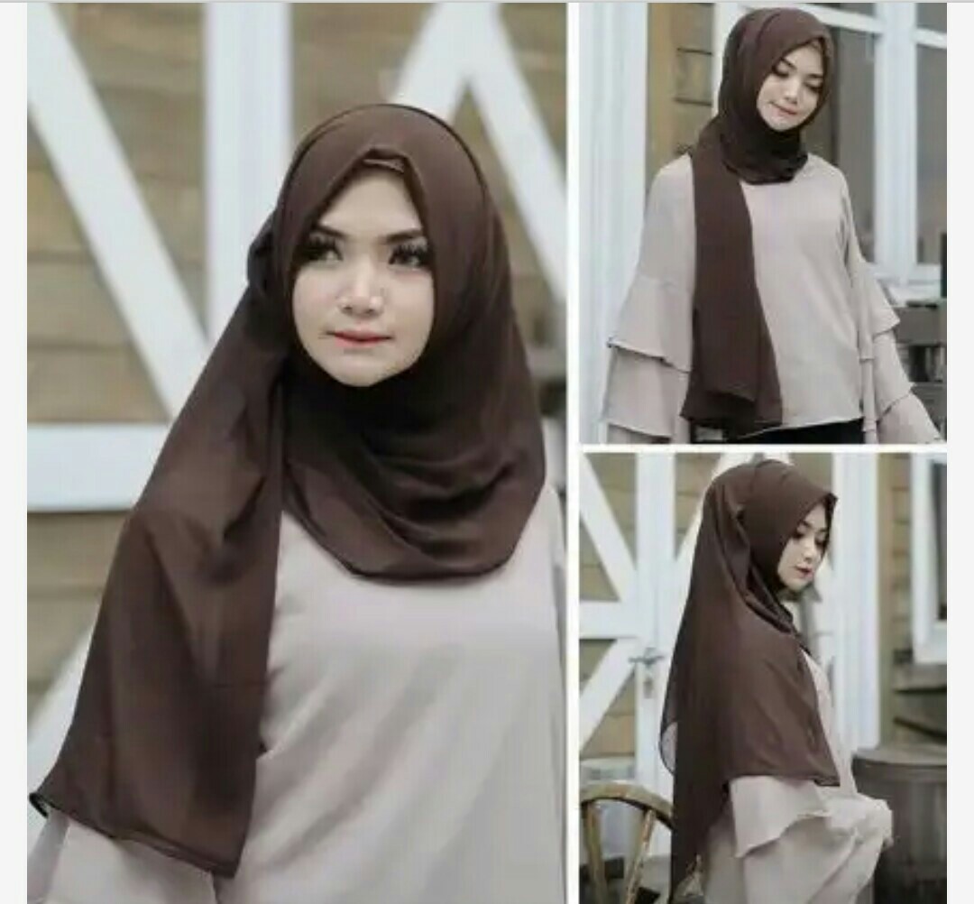 Almeira Hijab Pashmina Ceruti Womens Fashion Womens Accessories