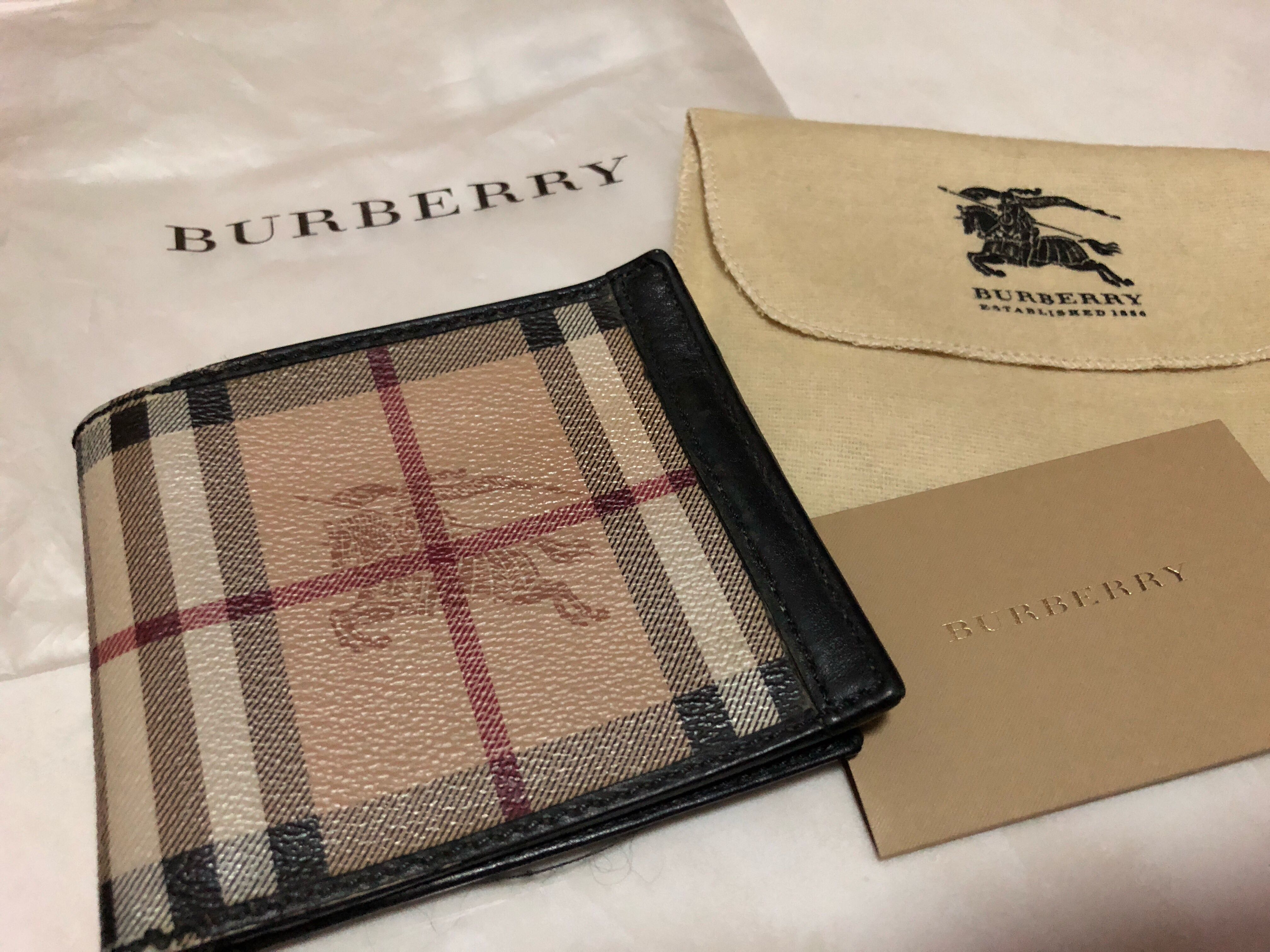 Burberry Men's wallet (CLEARANCE), Men 