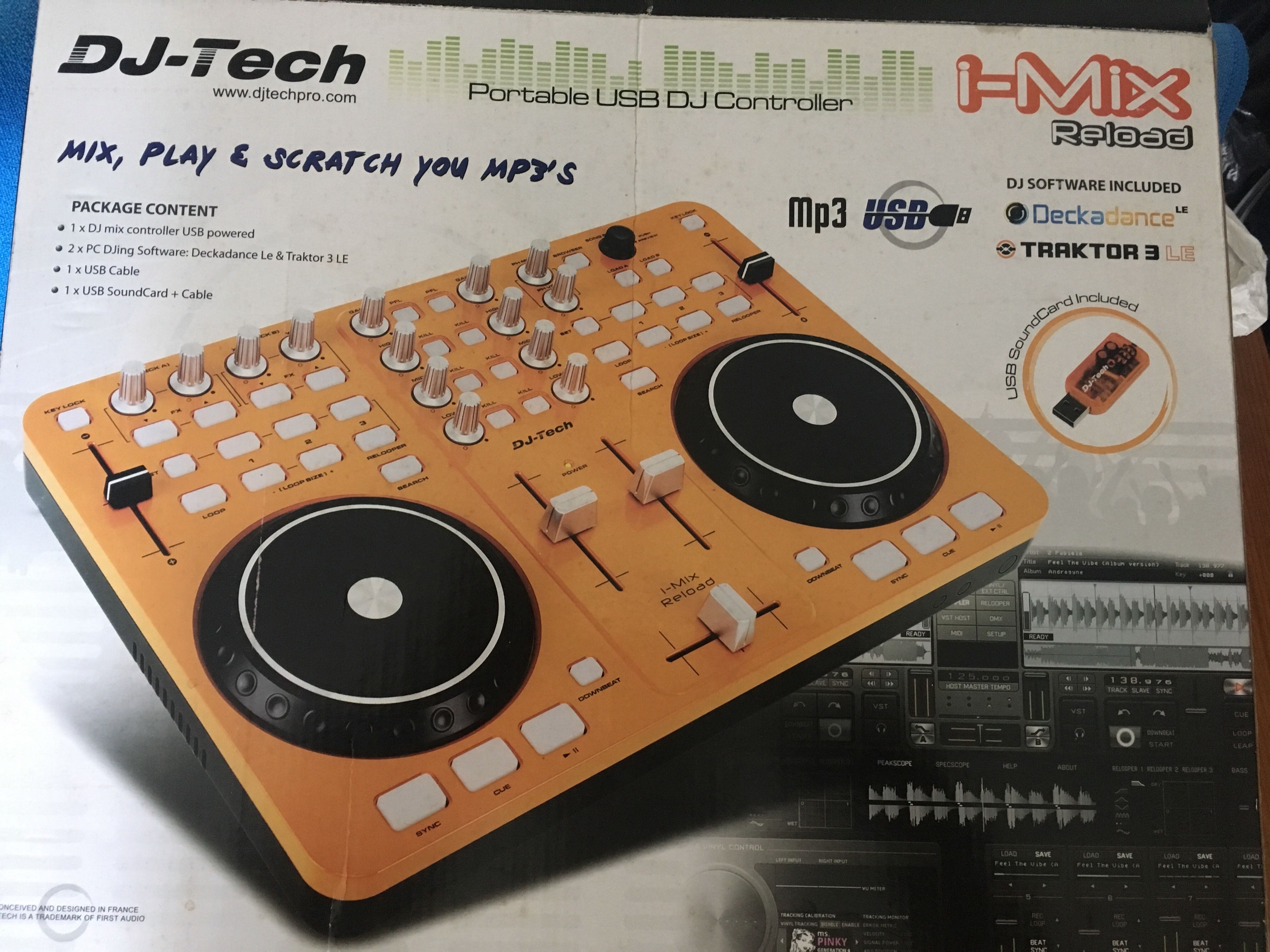DJ-Tech DJ mixer, 電子產品, 其他- Carousell
