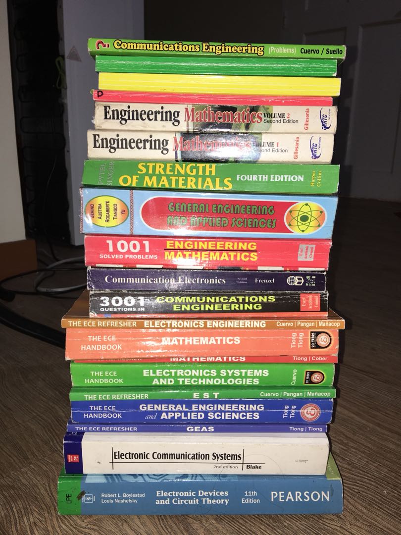 ECE review books, Hobbies & Toys, Books & Magazines, Textbooks on Carousell