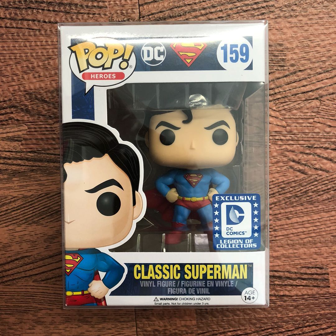 classic superman funko pop