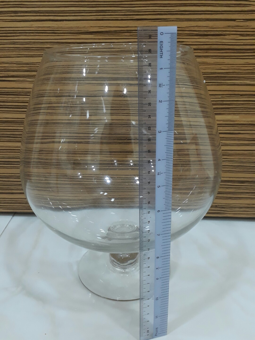 Giant Wine Glass Decorate Into Mini Garden House Furniture Others On Carousell