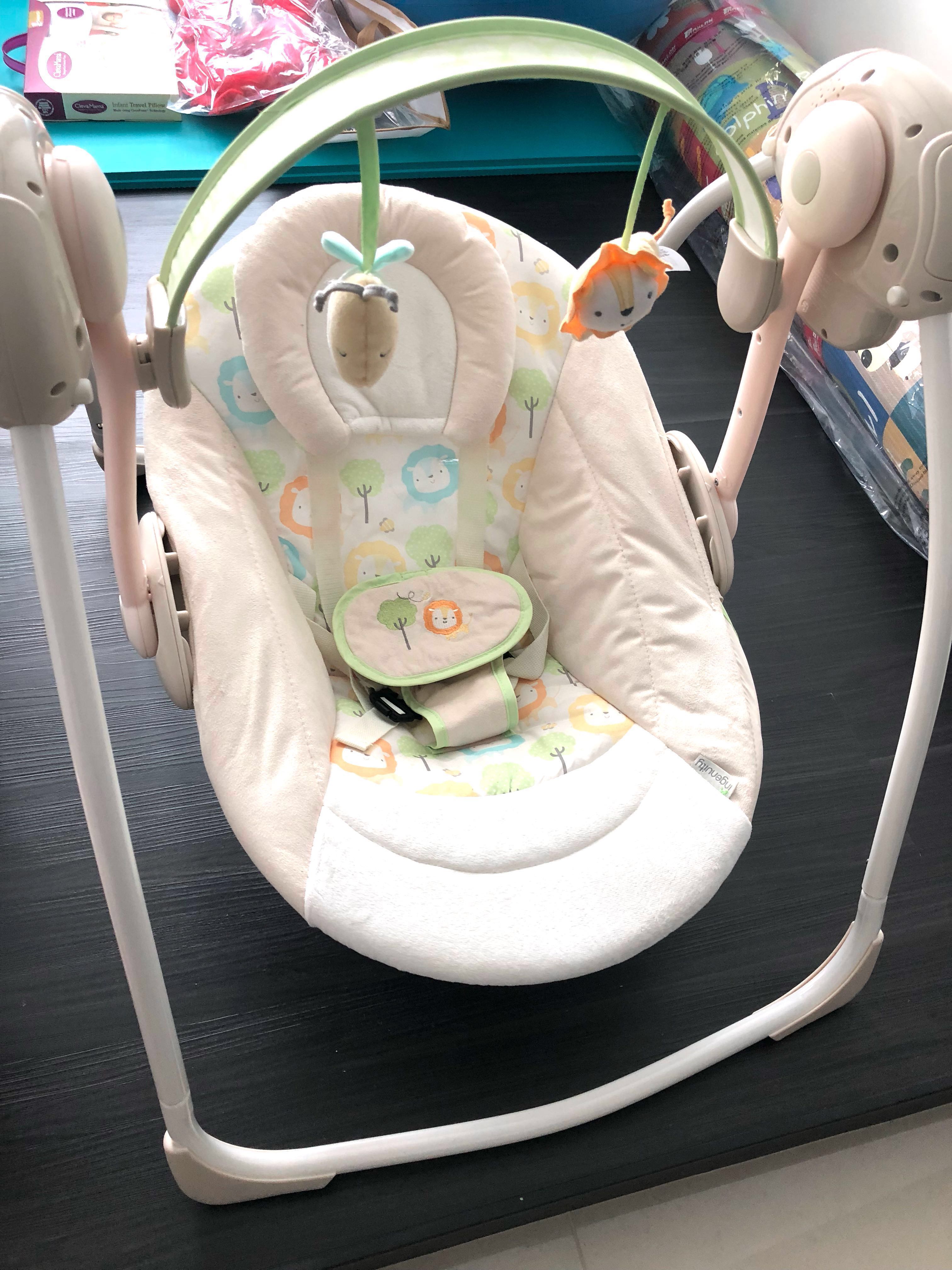 Ingenuity Soothe Delight Portable Baby Swing